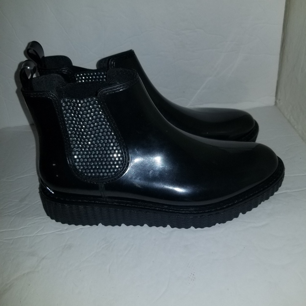 Michael kors chelsea rain boots size 8 - Picture 4 of 6